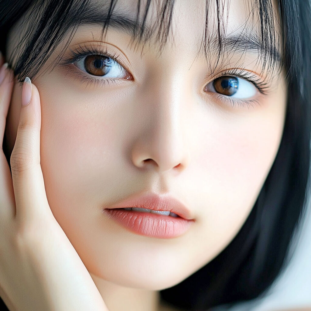 京都でお勧めのクマ取りをした女性のイメージ