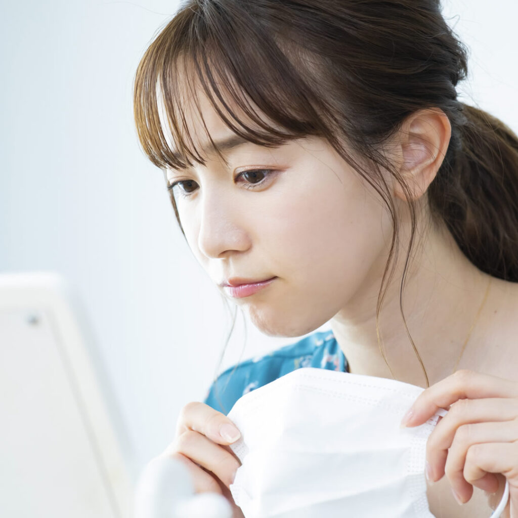 裏ハムラの後に「糸が切れた気がする」女性のイメージ