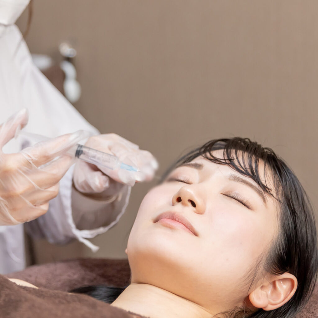 涙袋のヒアルロン酸のイメージ