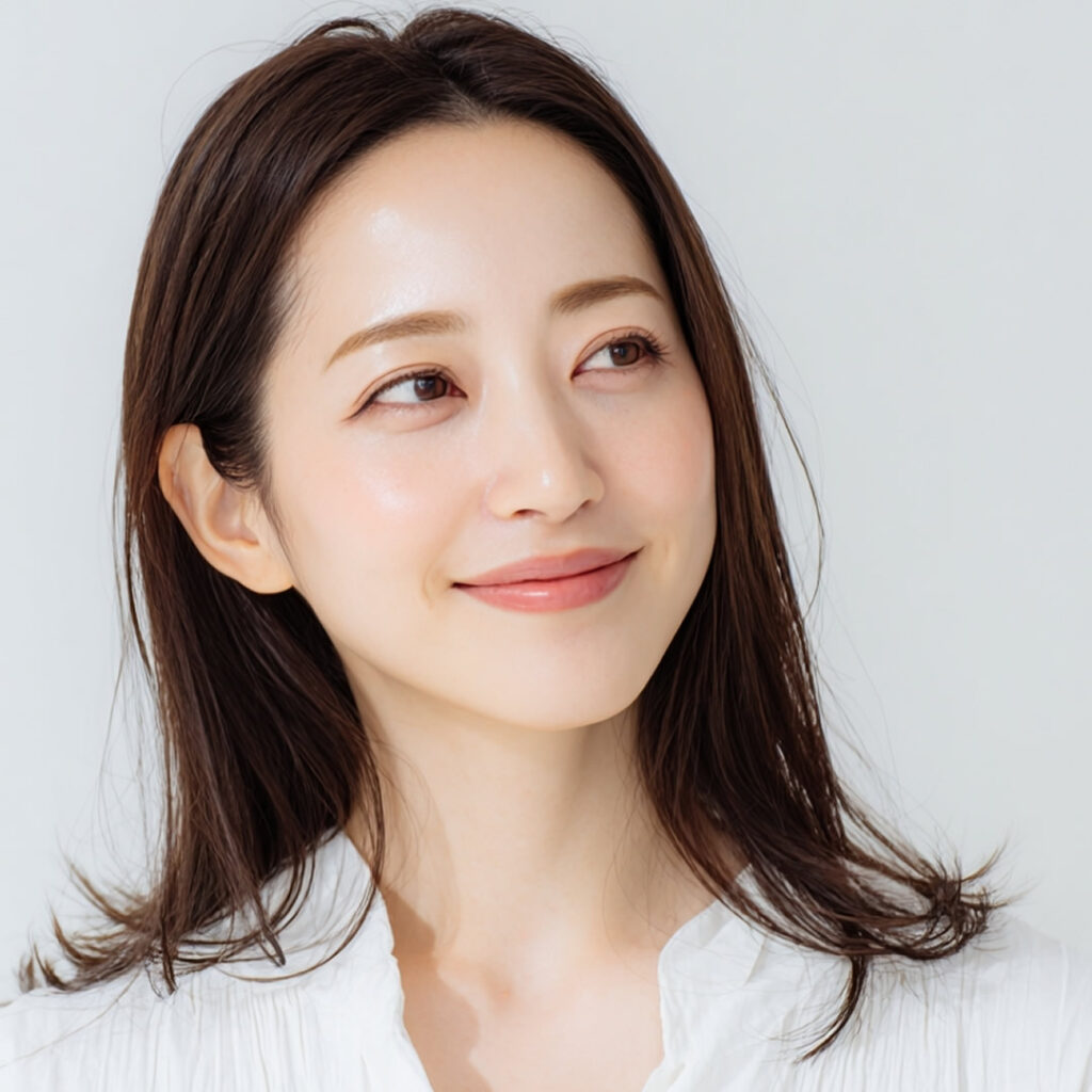 京都でボトックスを受けたい30代の女性のイメージ