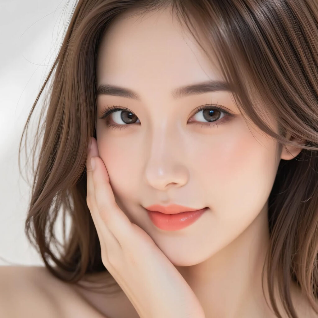 京都でヒアルロン酸注入をしようとしている女性のイメージ