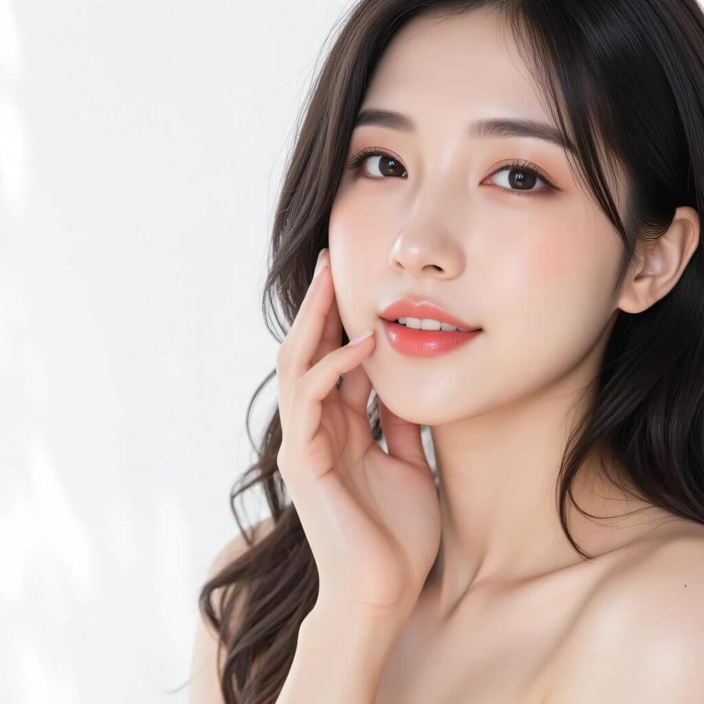 京都で額の脂肪注入をした女性のイメージ